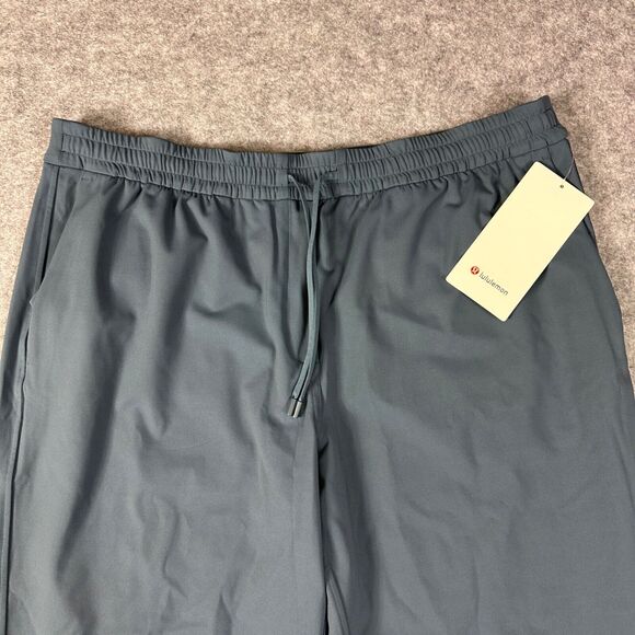 NWT lululemon Tapered-Leg Mid-Rise Pant 7/8 Length Luxtreme Iron Blue Size XL - Picture 3 of 13